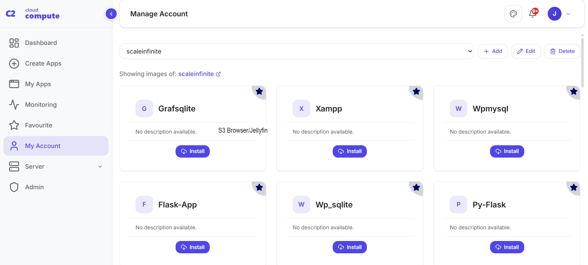 My Apps β deployed